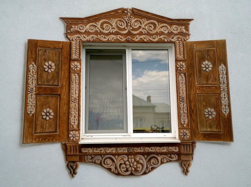 Резные ставни