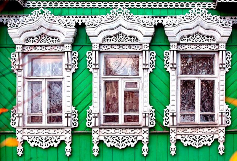 Наличники на окна старинные