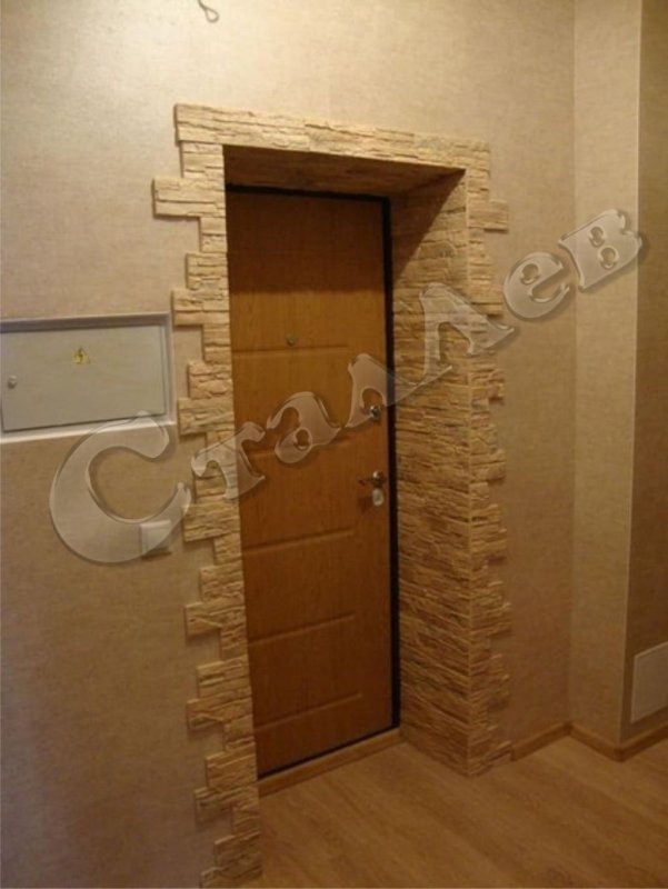 Арки Отделанные декоративным камнем