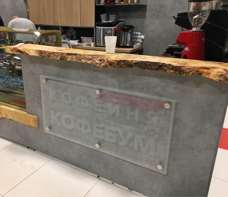 Барная стойка из ОСБ