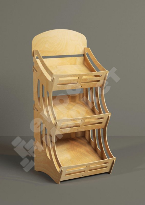 Стеллаж из фанеры