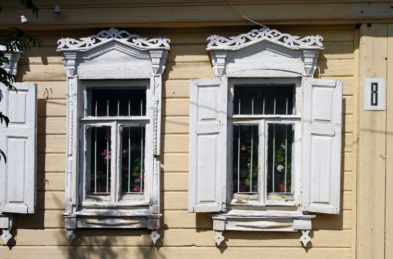 Старинные окна
