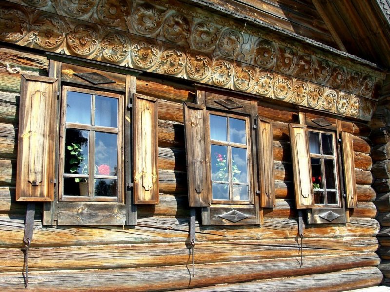 Крестьянская изба 19 век