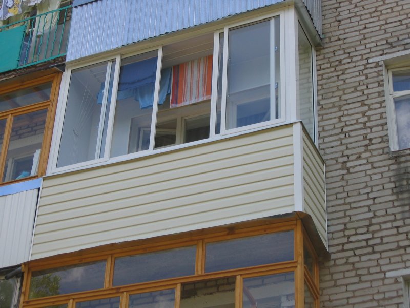 Балкон снаружи
