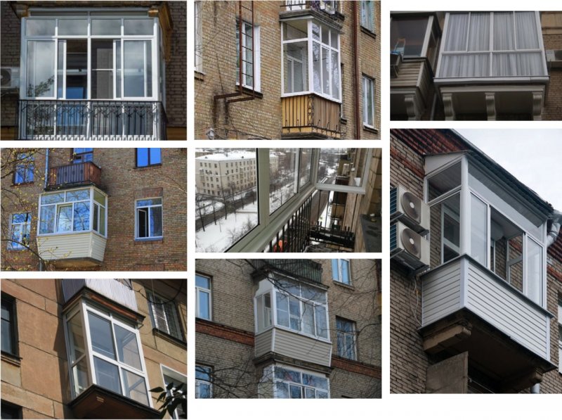 Панорамный балкон в сталинке