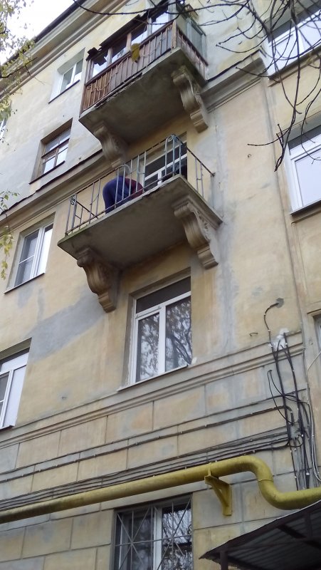 Балкон снаружи