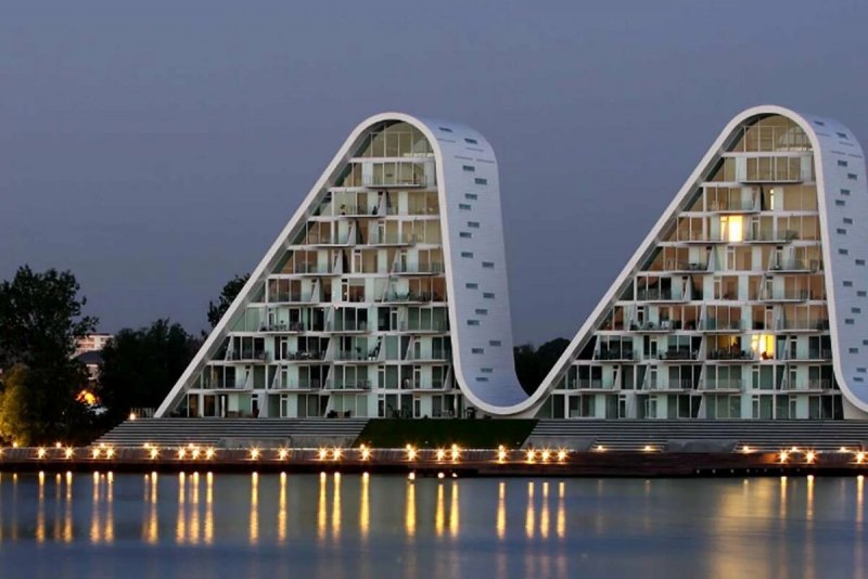 Жилой комплекс the Wave в Вайле, Германия