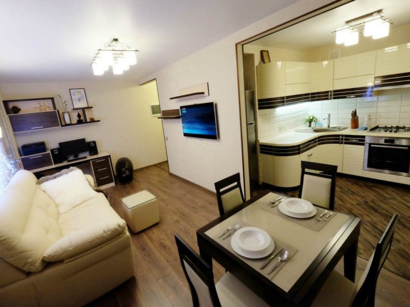 Интерьер хрущевки 42 кв.метра