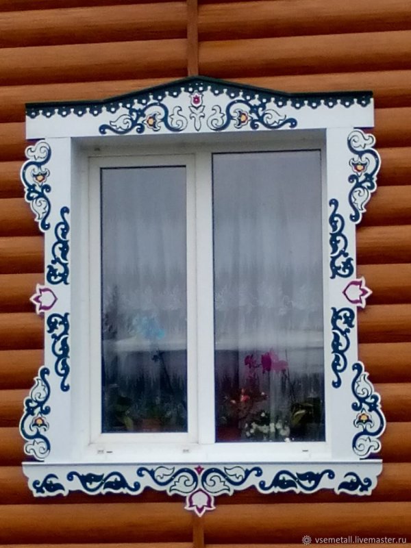 Оконные наличники из металла