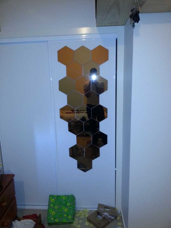 Ikea зеркало Хенефосс