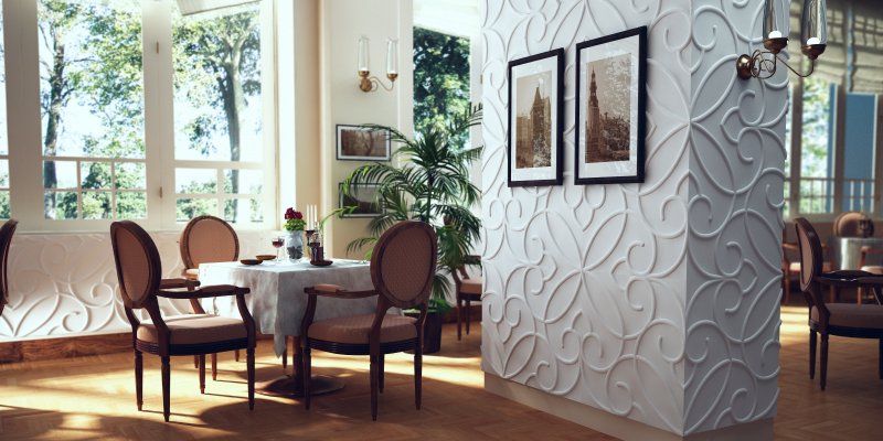 Панель 3d из гипса Artpole Zafira