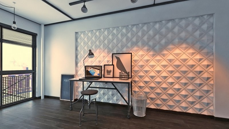 3d панель Slant