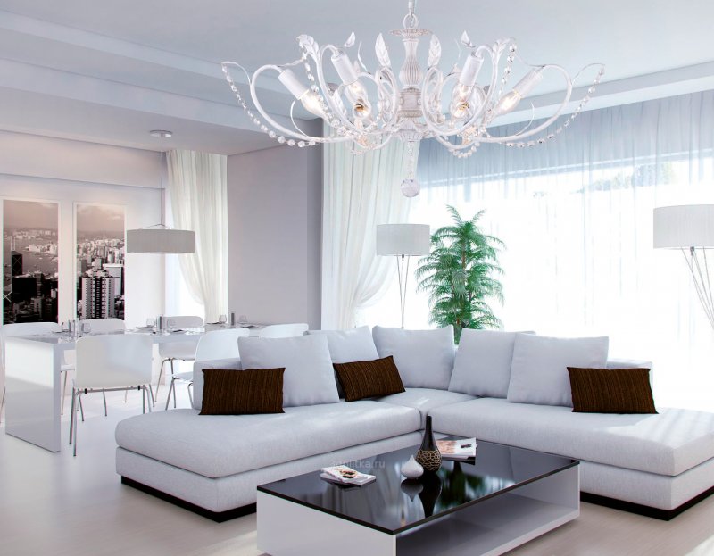 Aero 206.30 Bianco led люстра