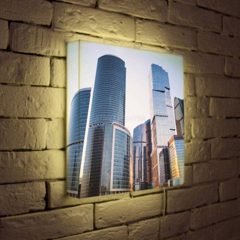 Настенное панно с подсветкой