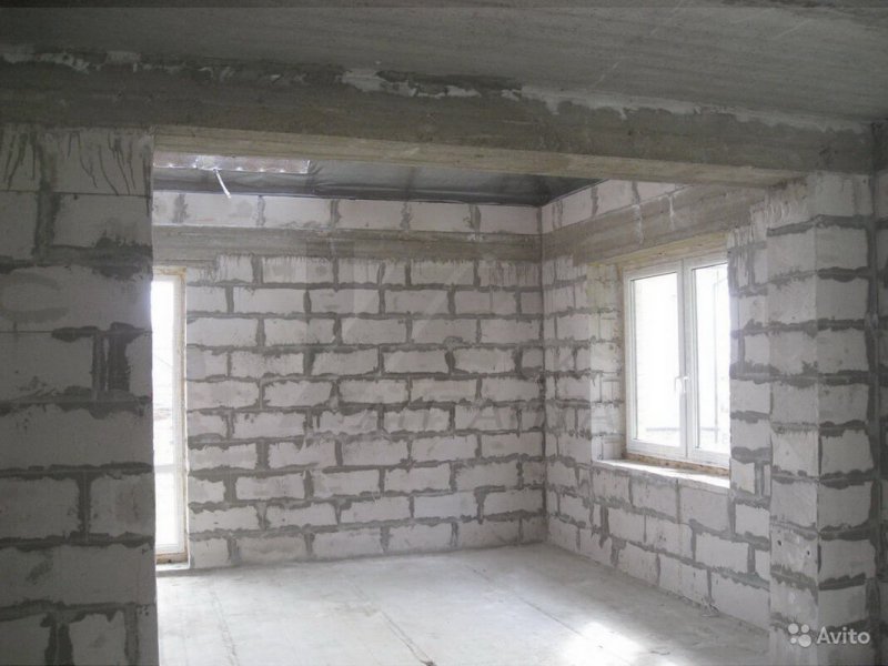 Черновая отделка дома из газобетона