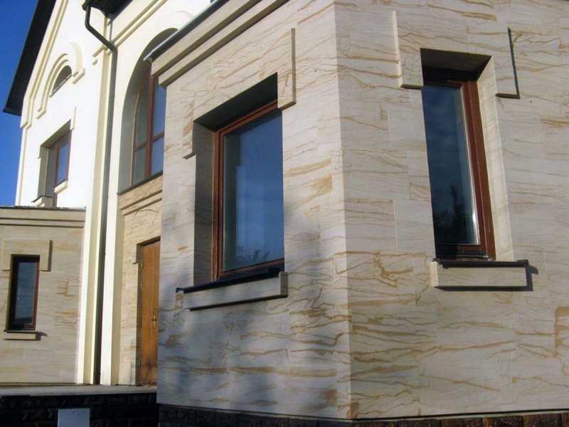 Гибкий камень для наружной отделки