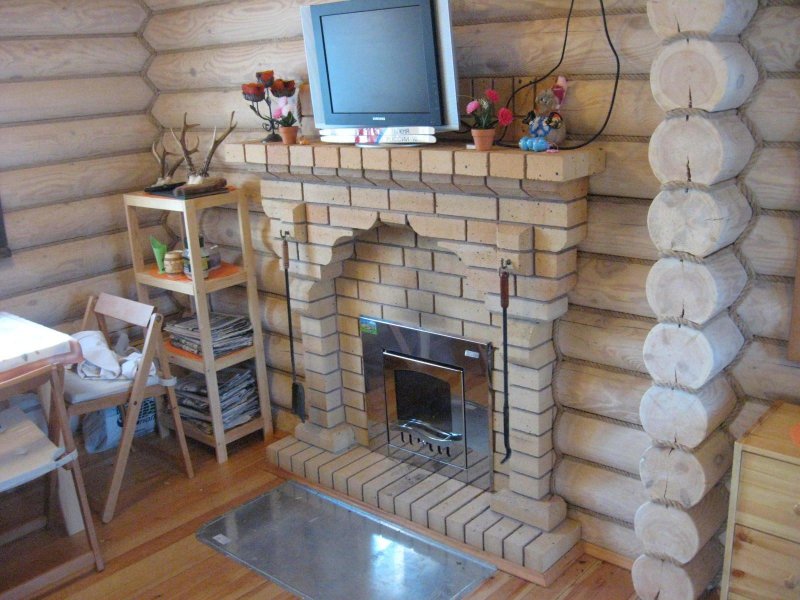 Отделка банной печи