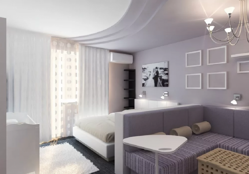 Расстановка мебели в гостиной 17м2