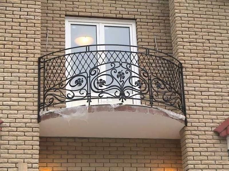 Перила алюминиевые для балкона