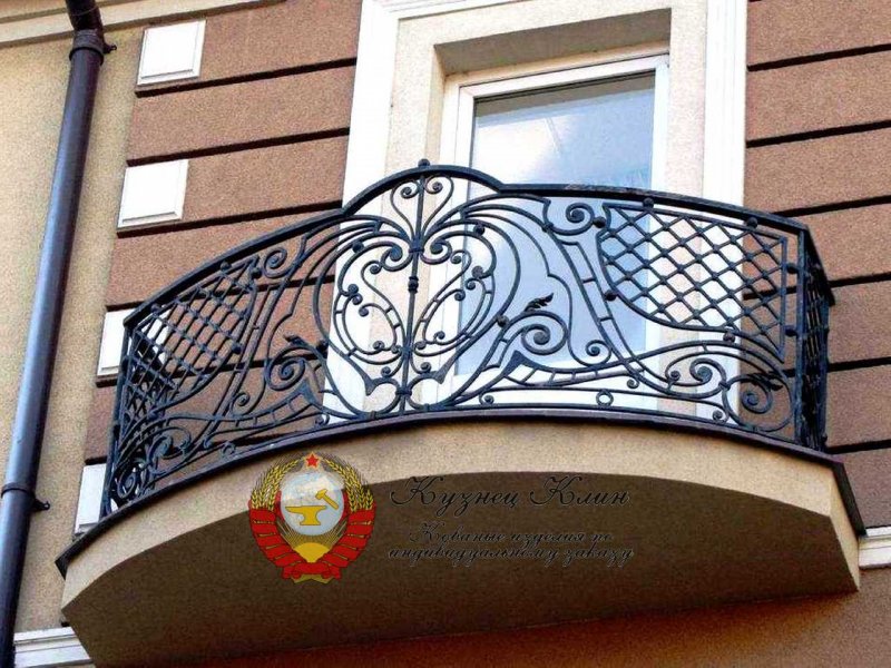 Ограждение французского балкона