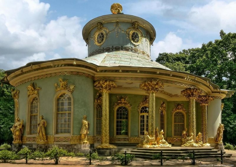 Китайский чайный домик в Потсдаме