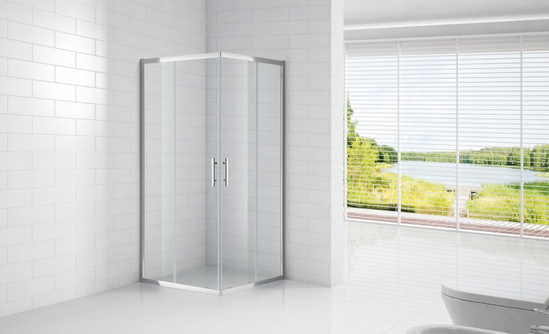 Душевой уголок Cezares Eco-o-r-2-90-c-CR