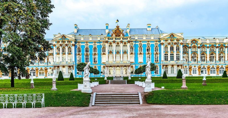 Царское село Санкт-Петербург Екатерининский дворец