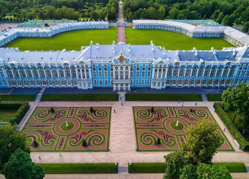 Екатерининский дворец в Царском селе
