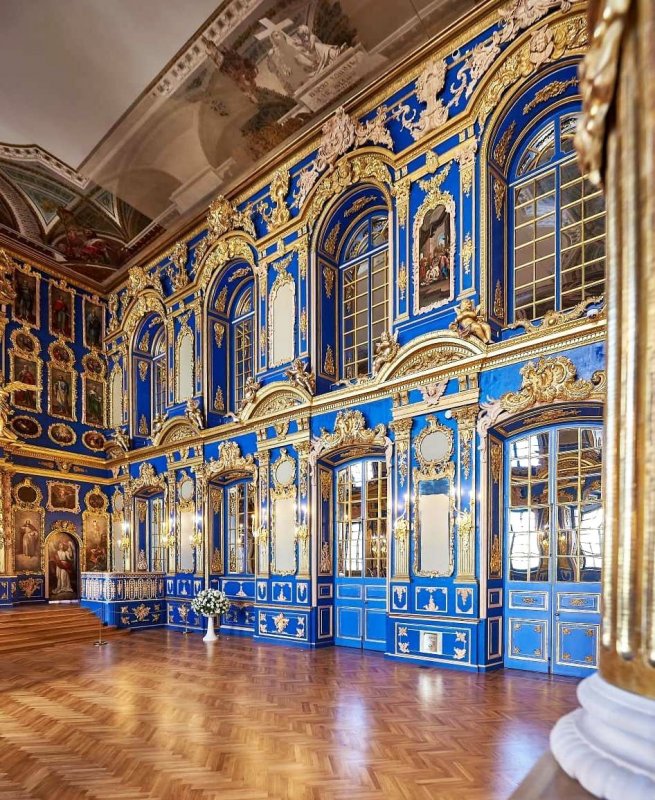 Екатерининский дворец в Царском селе