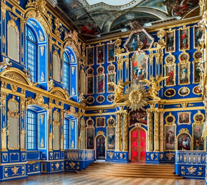 Екатерининский дворец в Царском селе