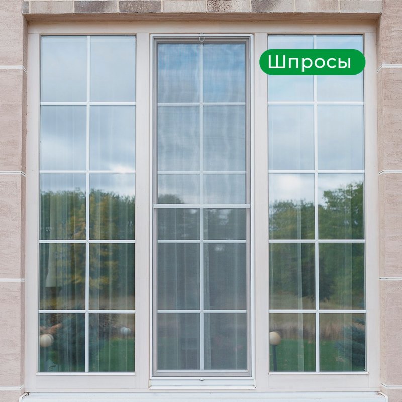 Окна золотой дуб шпросы