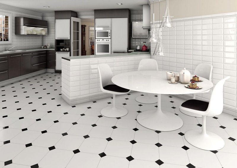 Плитка equipe Octagon White