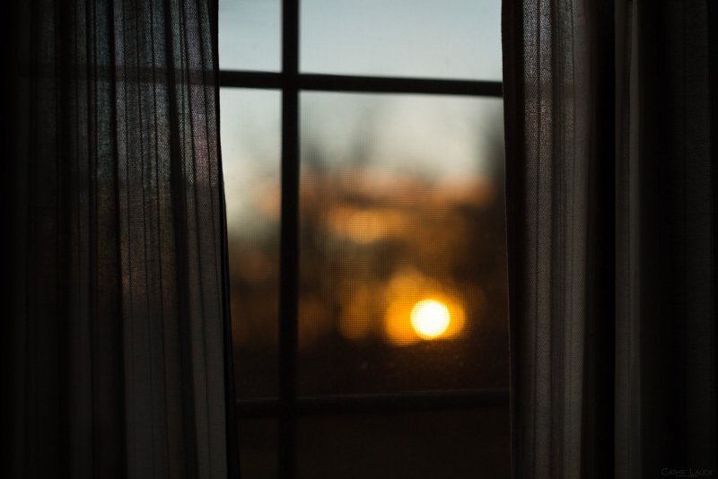Вечернее окно