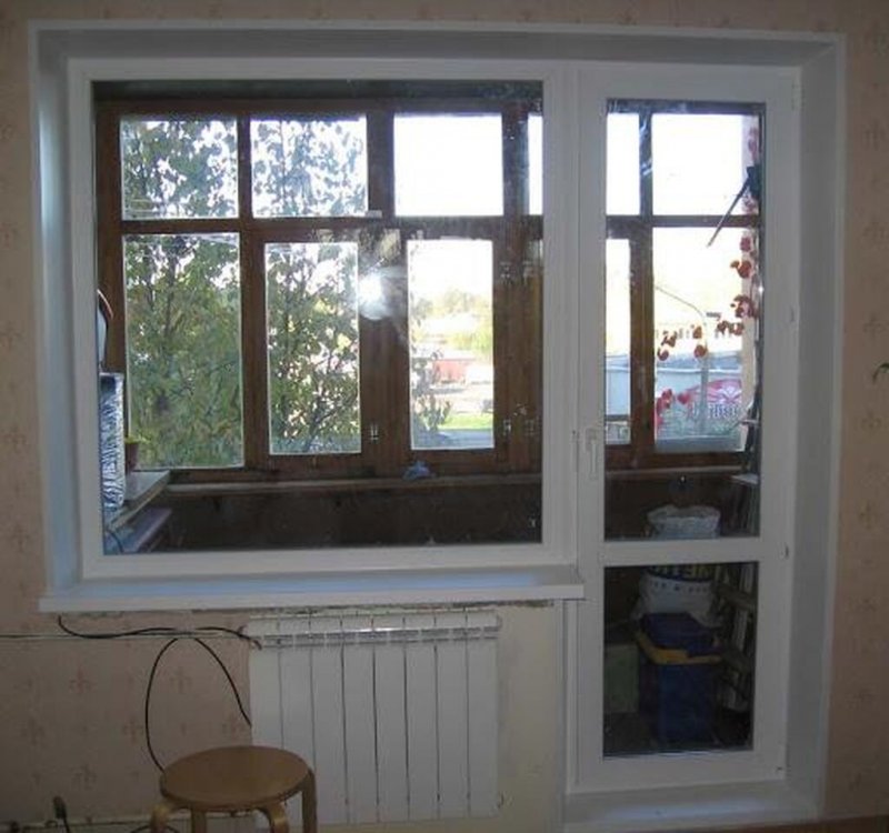 VEKA дверь ПВХ 2100х900