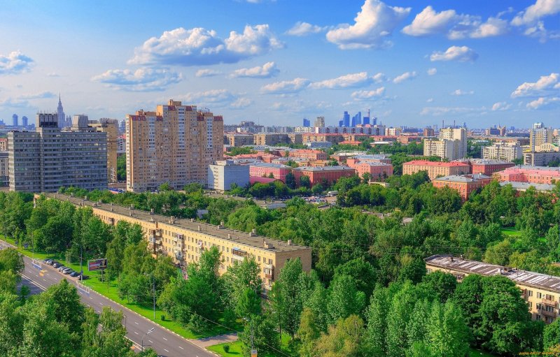 Парк Москва панорама