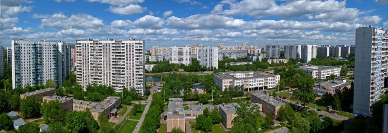 Панорама из окна