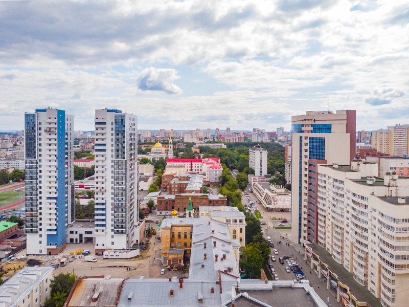 Город из окна