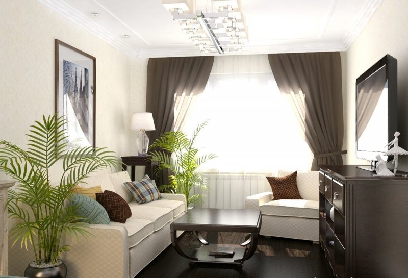 Гостиная икеа 14м кв