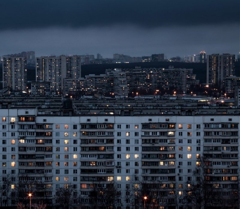 Мрачные многоэтажки