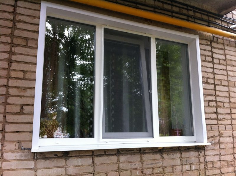Пластиковые наружные откосы