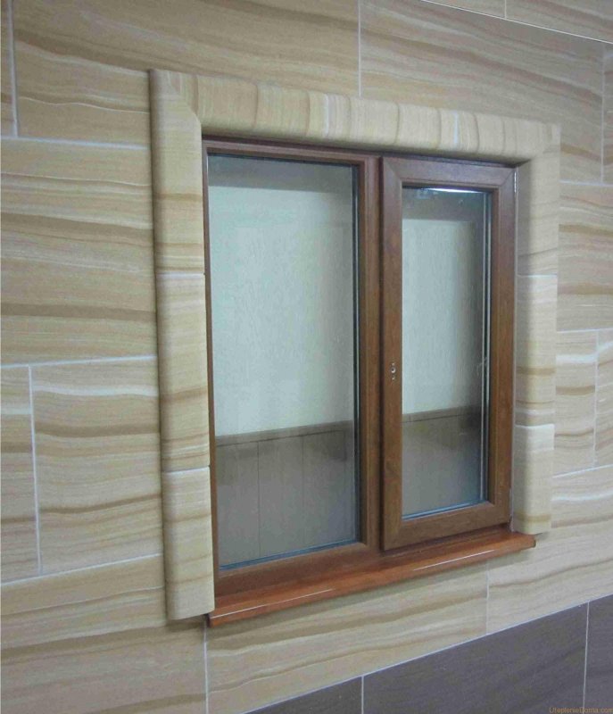 Утепленные наружные откосы