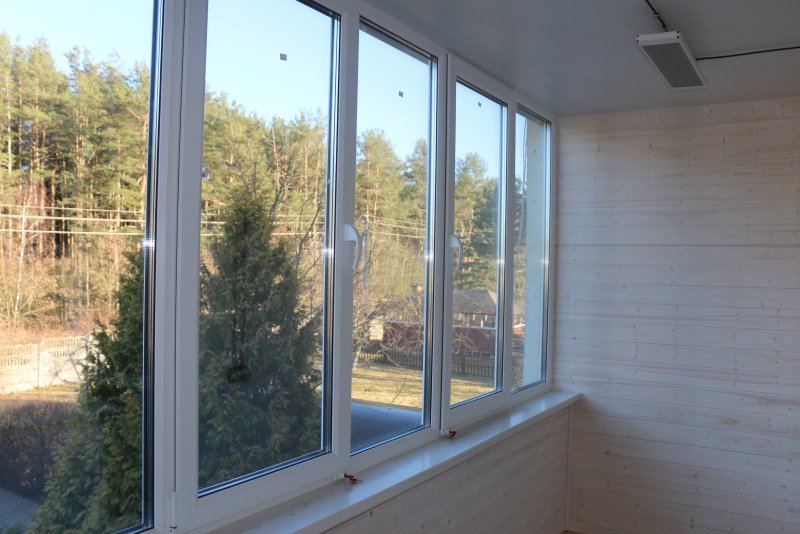 Балконные рамы пластиковые