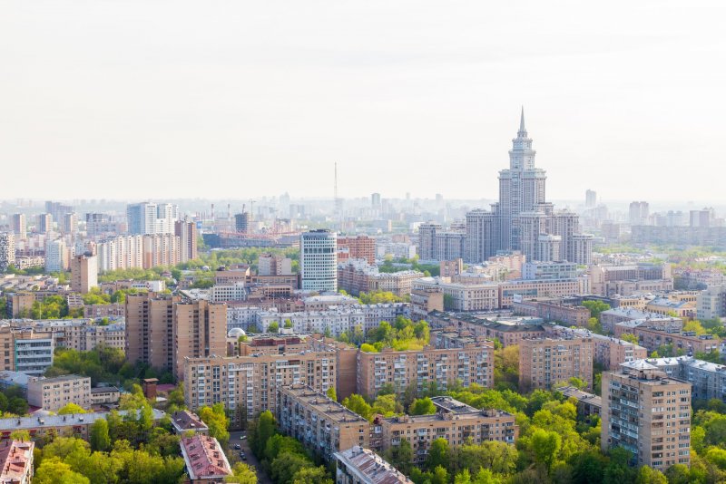 МГУ С высоты птичьего полета