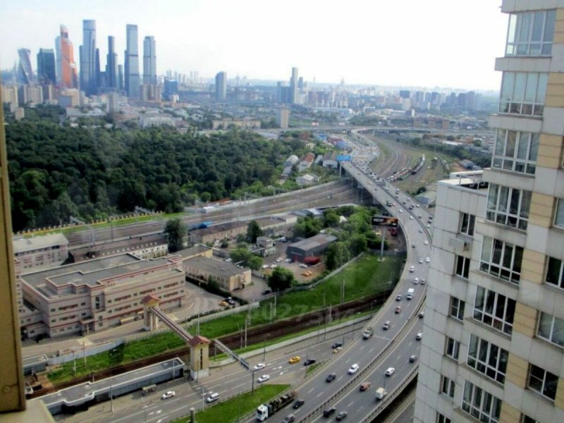 Вид из окна Москва