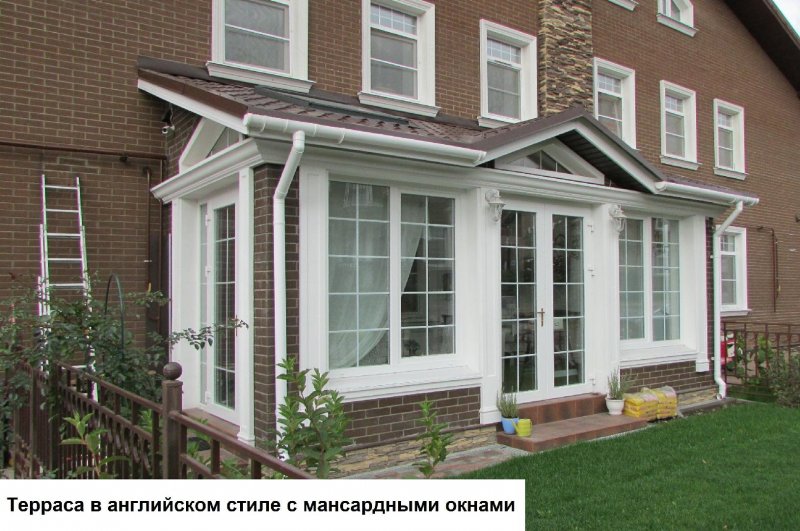 Окна в английском стиле