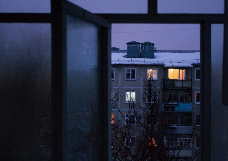 Ночь из окна
