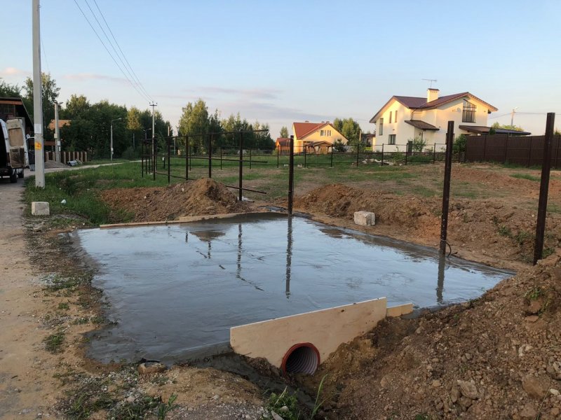 Обустройство заезда на участок