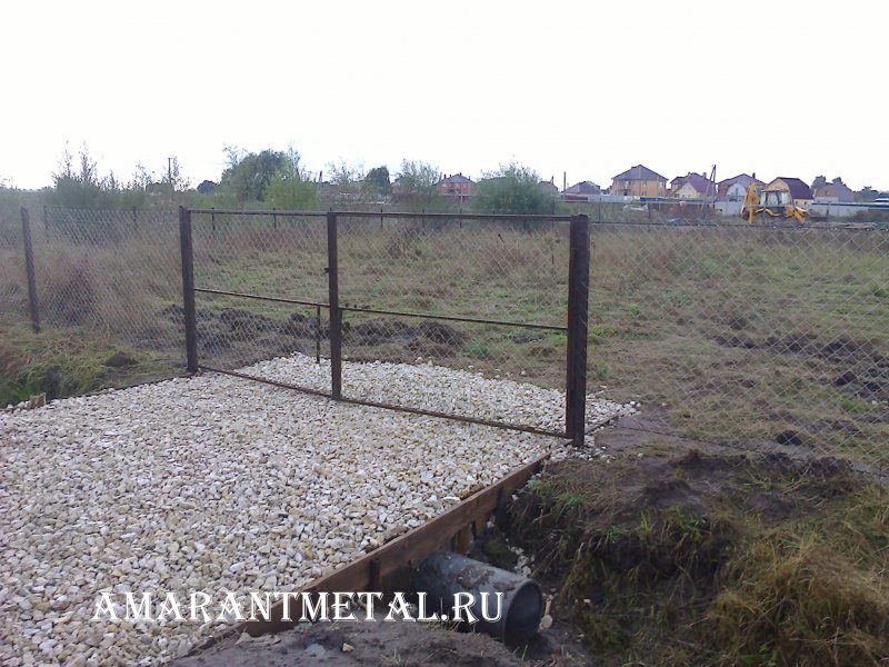 Планировка заезда на участок