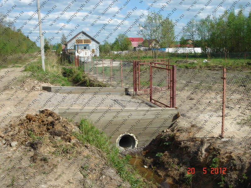 Ограждение въезда на участок