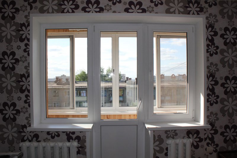 VEKA Euroline балконный блок